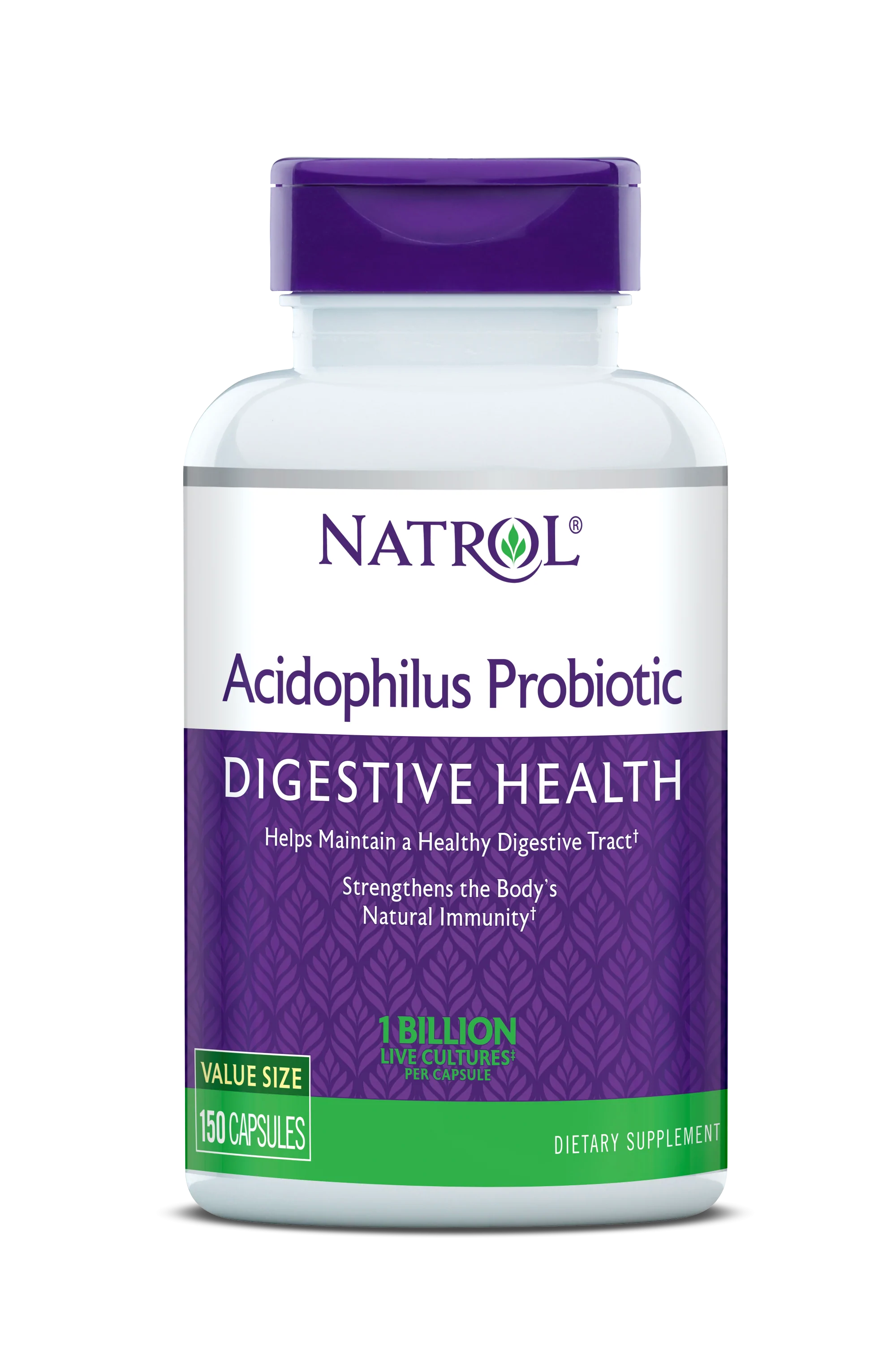 Natrol Acidophilus Probiotic 150 Капсул