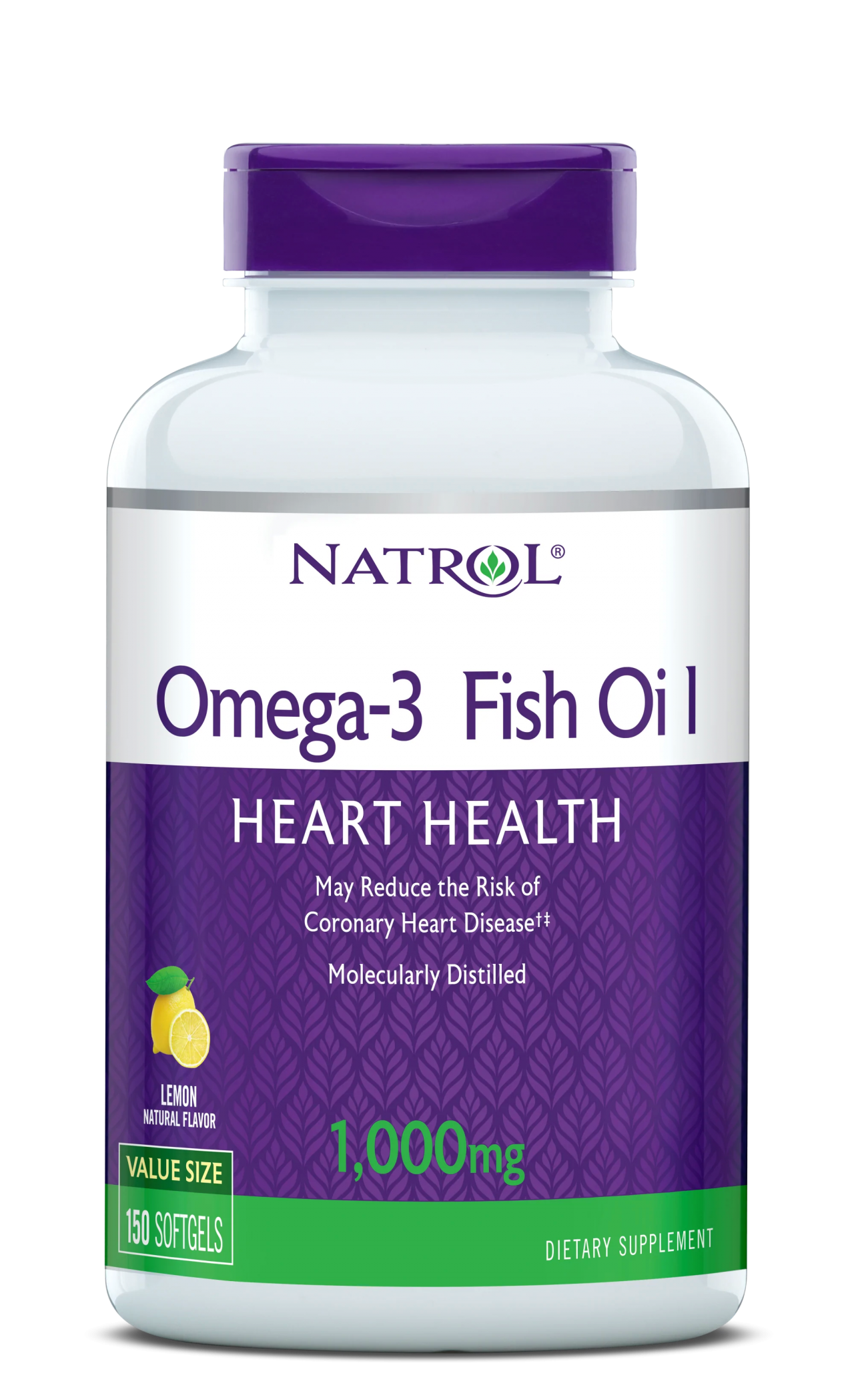 Natrol Omega-3 Fish Oil 1000 Mg, 150 Капсул