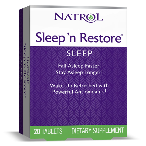 Natrol Sleep N Restore 20 Таблеток