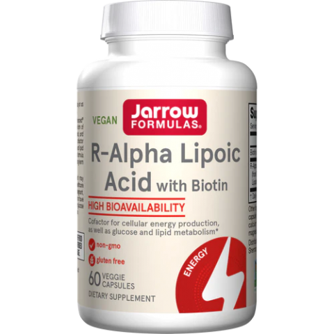 Jarrow Formulas R-Alpha Lipoic Acid + Biotin