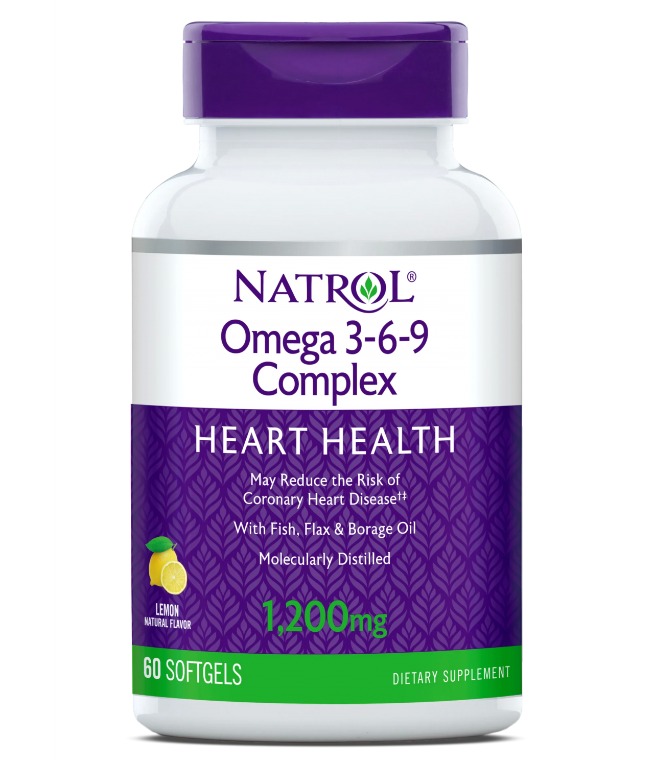 Natrol Omega 3-6-9 Complex 60 Капсул