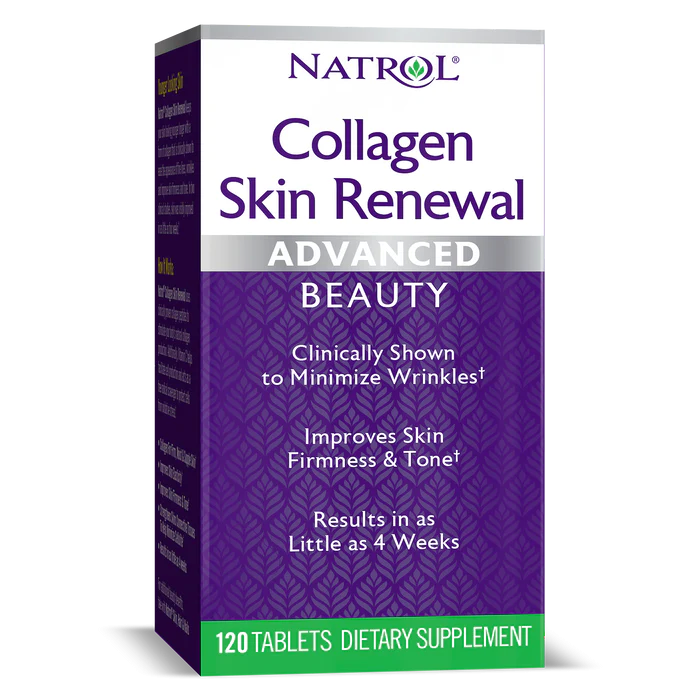 Natrol Collagen Skin Renewal 120 таблеток