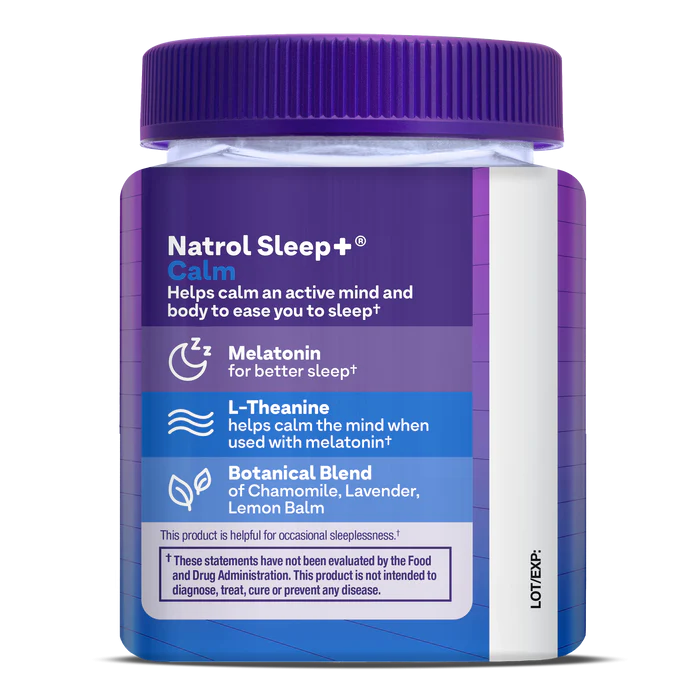 Natrol Sleep+ Calm Strawberry 60 мармеладок