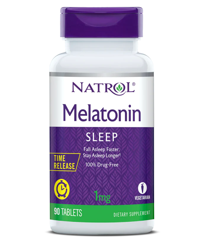 Natrol Melatonin 1 mg T/R 90 таблеток