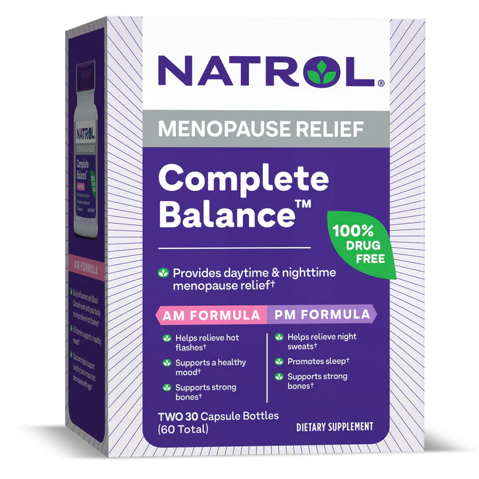 Natrol Complete Balance AM/PM Formula 60 Капсул