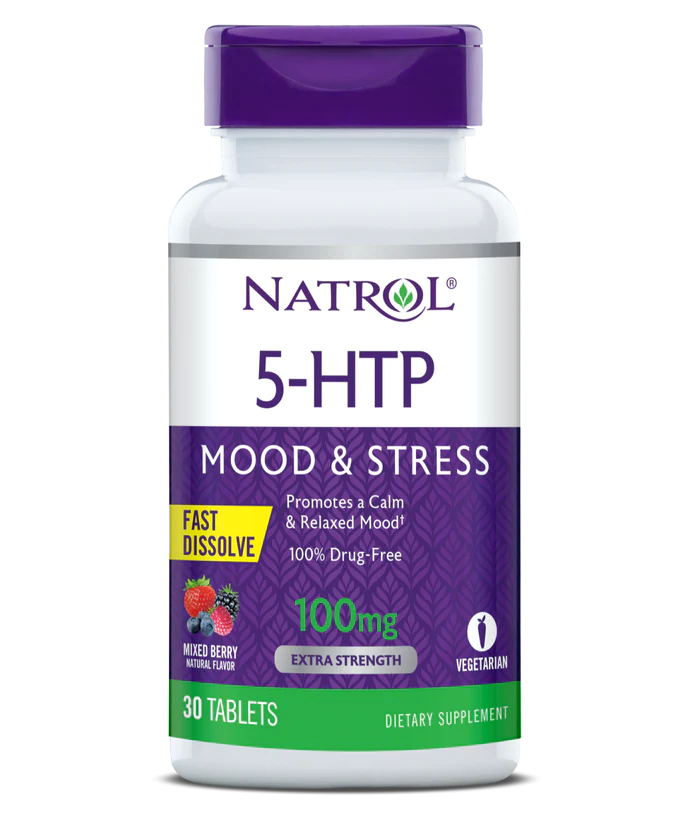 Natrol 5-HTP Extra Strength Fast Dissolve Tablets 100 Mg, 30 Таблеток