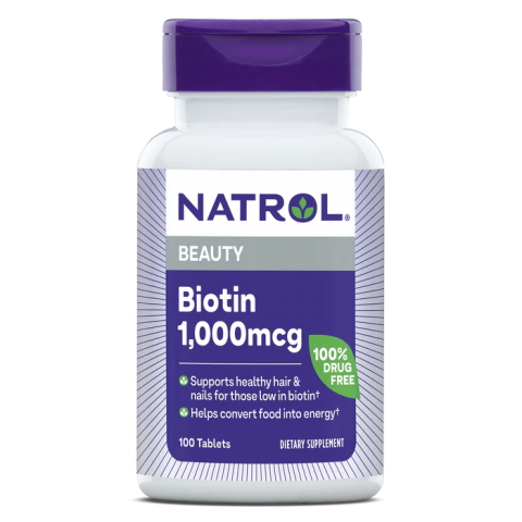 Natrol Biotin Beauty 1000 Mg, 100 таблеток