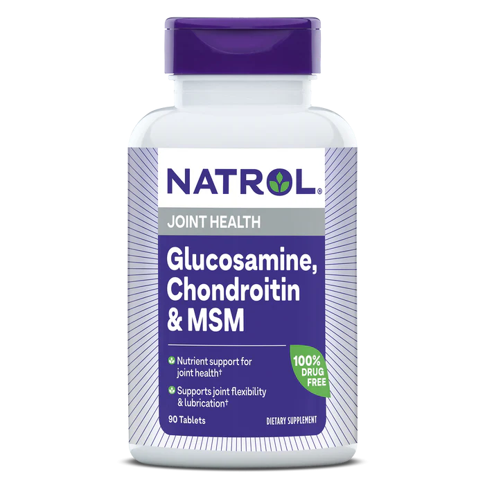 Natrol Glucosamine Chondroitin MSM 90 Таблеток