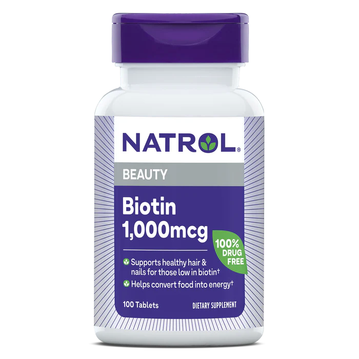 Natrol Biotin Beauty 1000 Mg, 100 таблеток