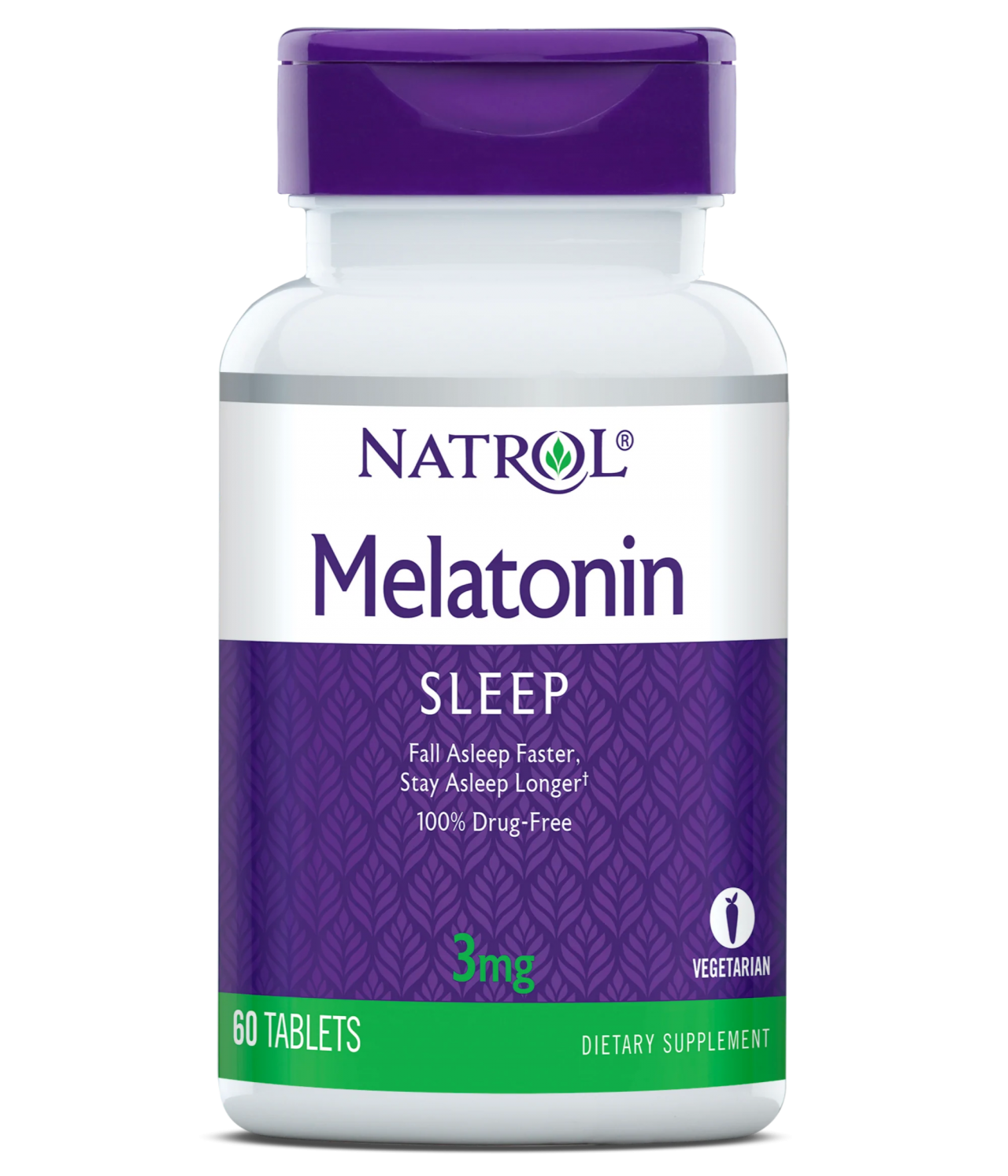 Natrol Melatonin 3 Mg, 60 Таблеток