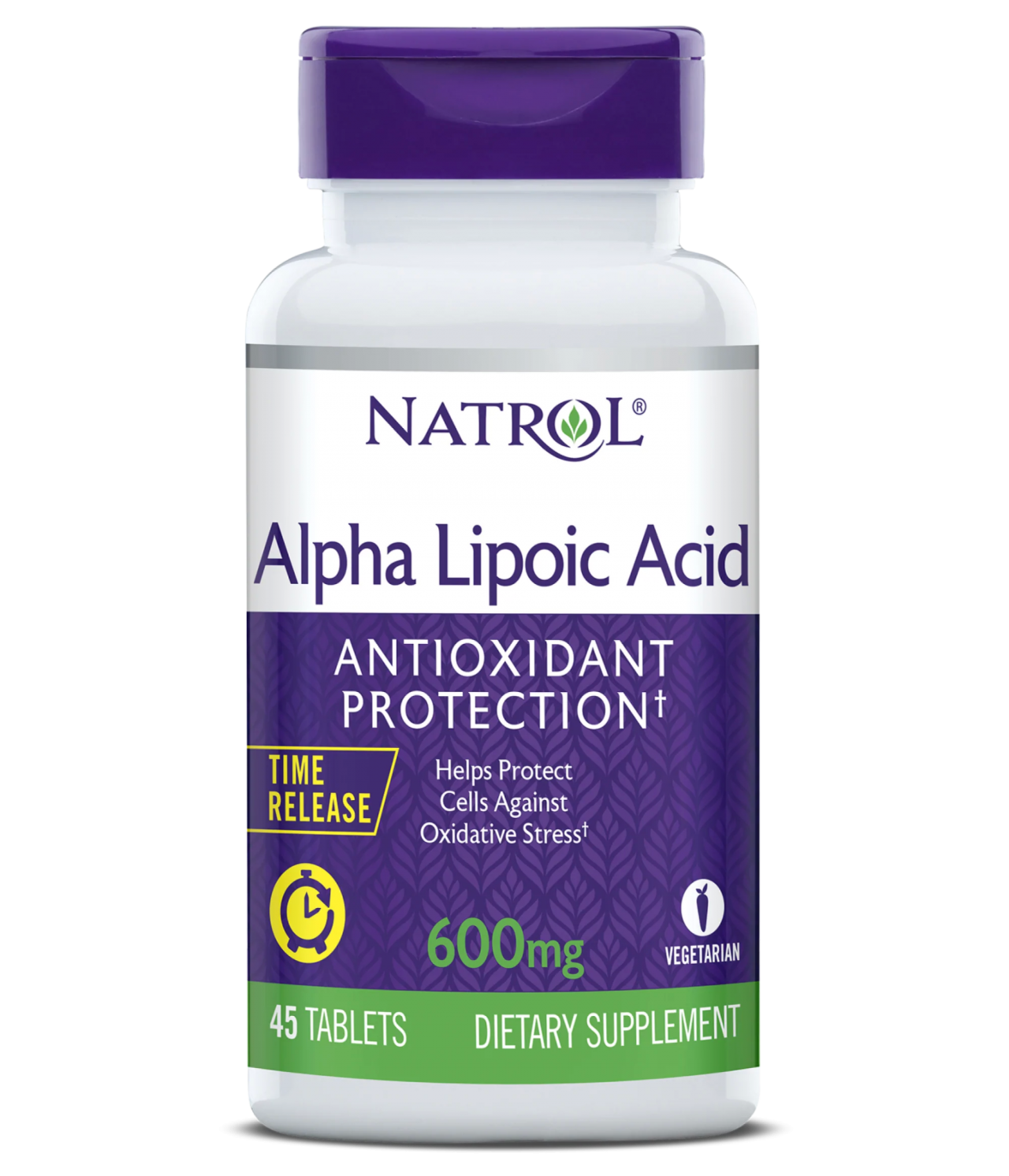 Natrol Alpha Lipoic Acid 600 mg 45 таблеток