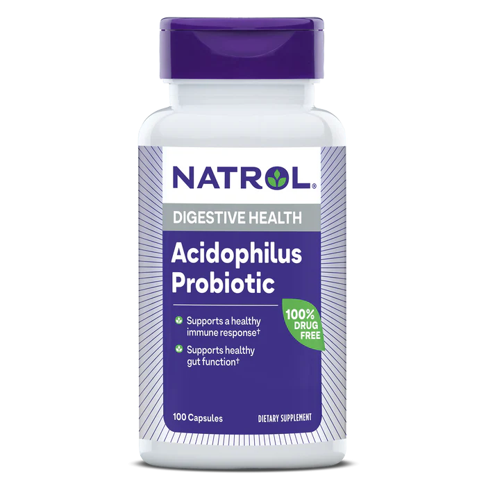 Natrol Acidophilus Probiotic 100 Капсул