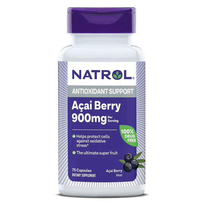 Natrol Acai Berry per Srvg 1000 Mg, 30 + 15 Капсул