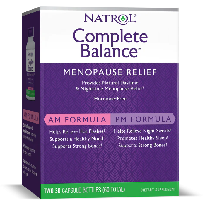 Natrol Complete Balance AM/PM Formula 60 Капсул