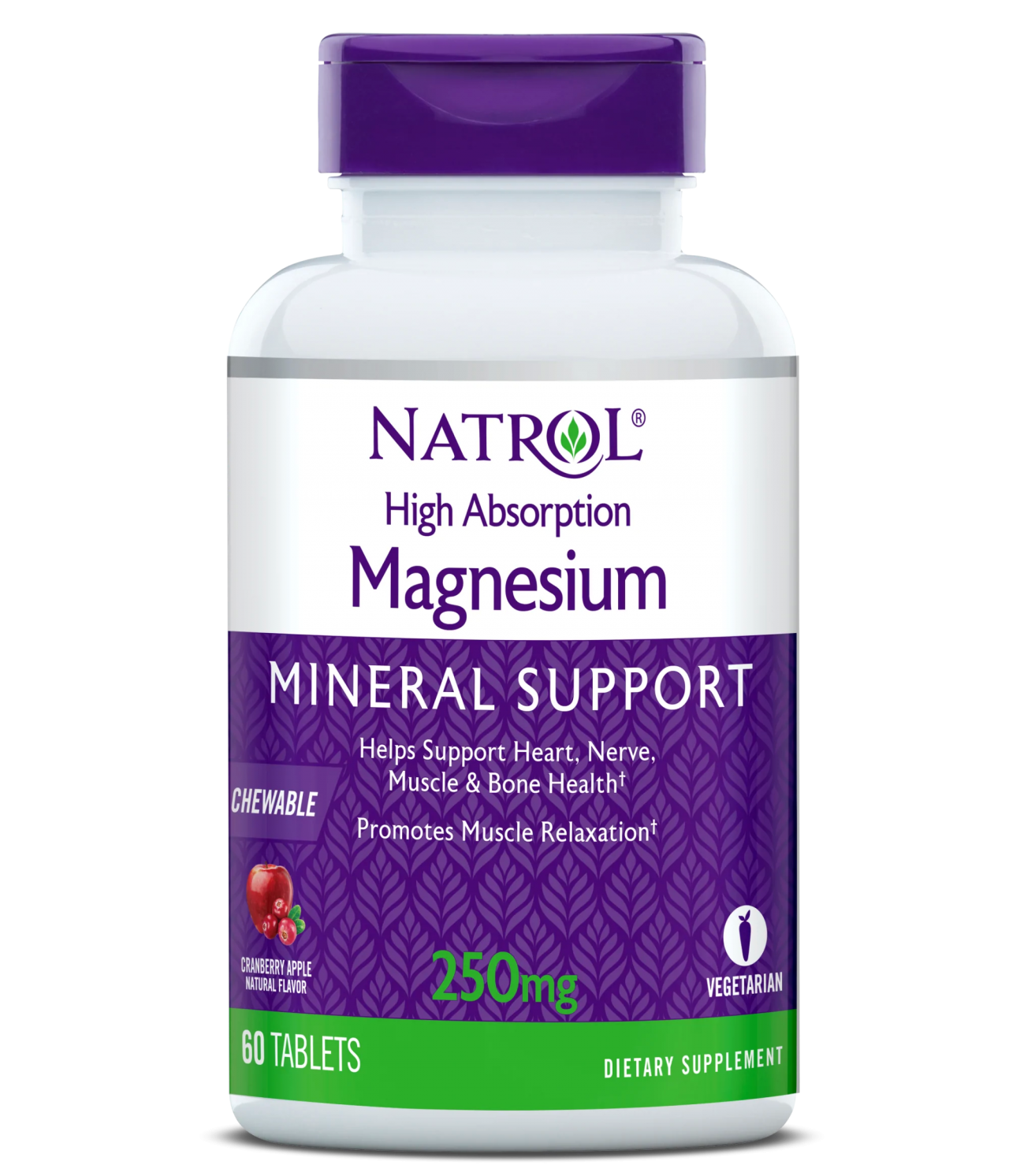 Natrol High Absorption Magnesium 60 Таблеток